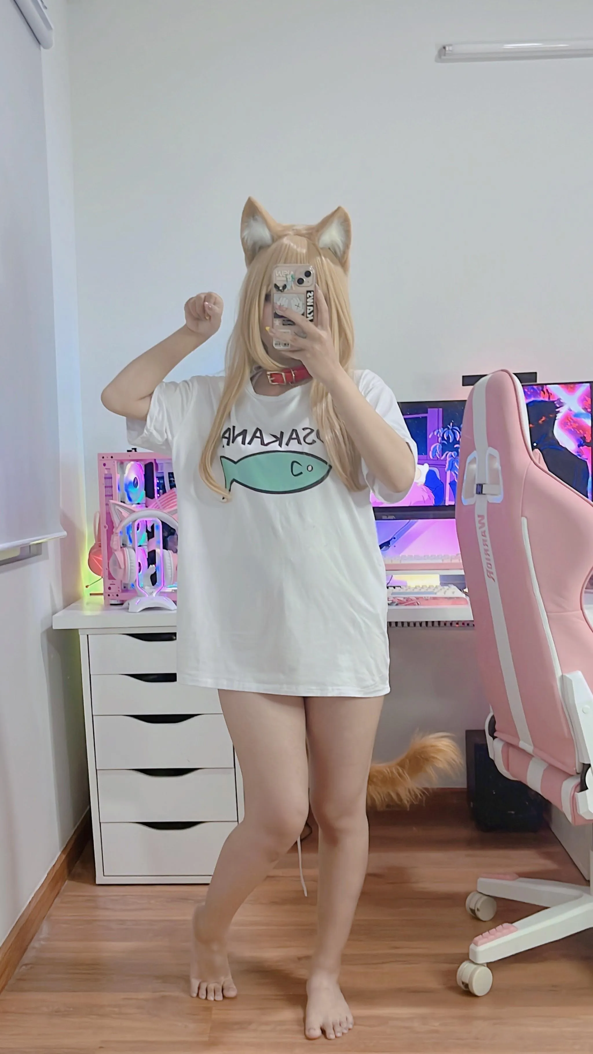 UmekoJ – NO.048 Kinako Neko [COMPLETE SET]-Kinako Selfies [64P]插图9